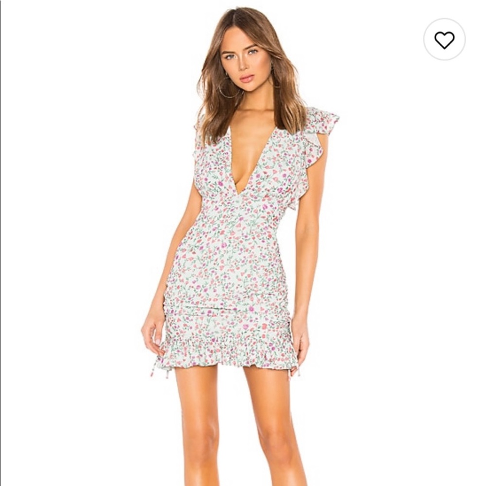 Apollo mini dress in chateau floral